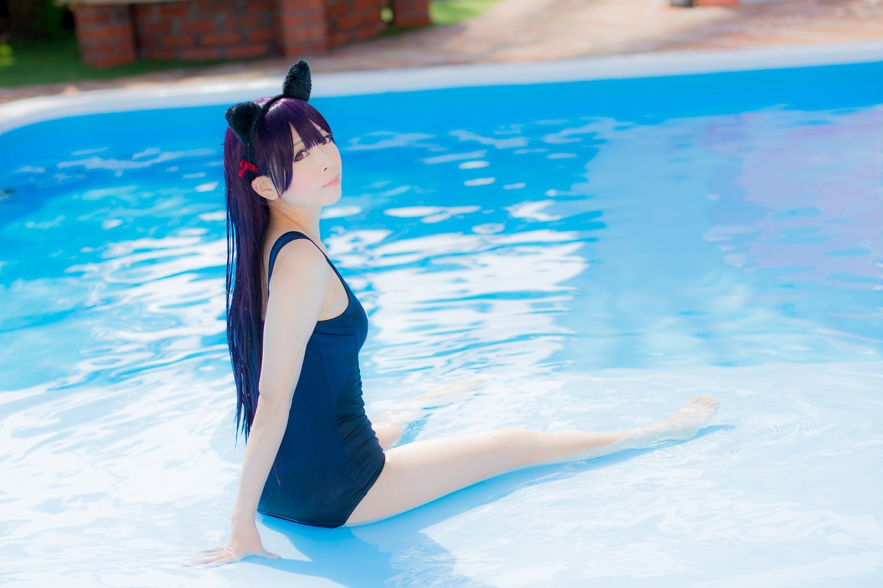 兔玩映画系列 89写真-死库水黑猫