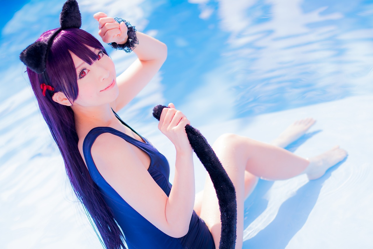 兔玩映画系列 89写真-死库水黑猫