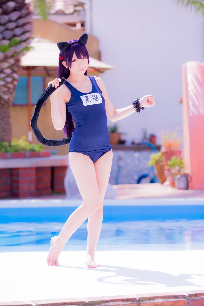 兔玩映画系列 89写真-死库水黑猫