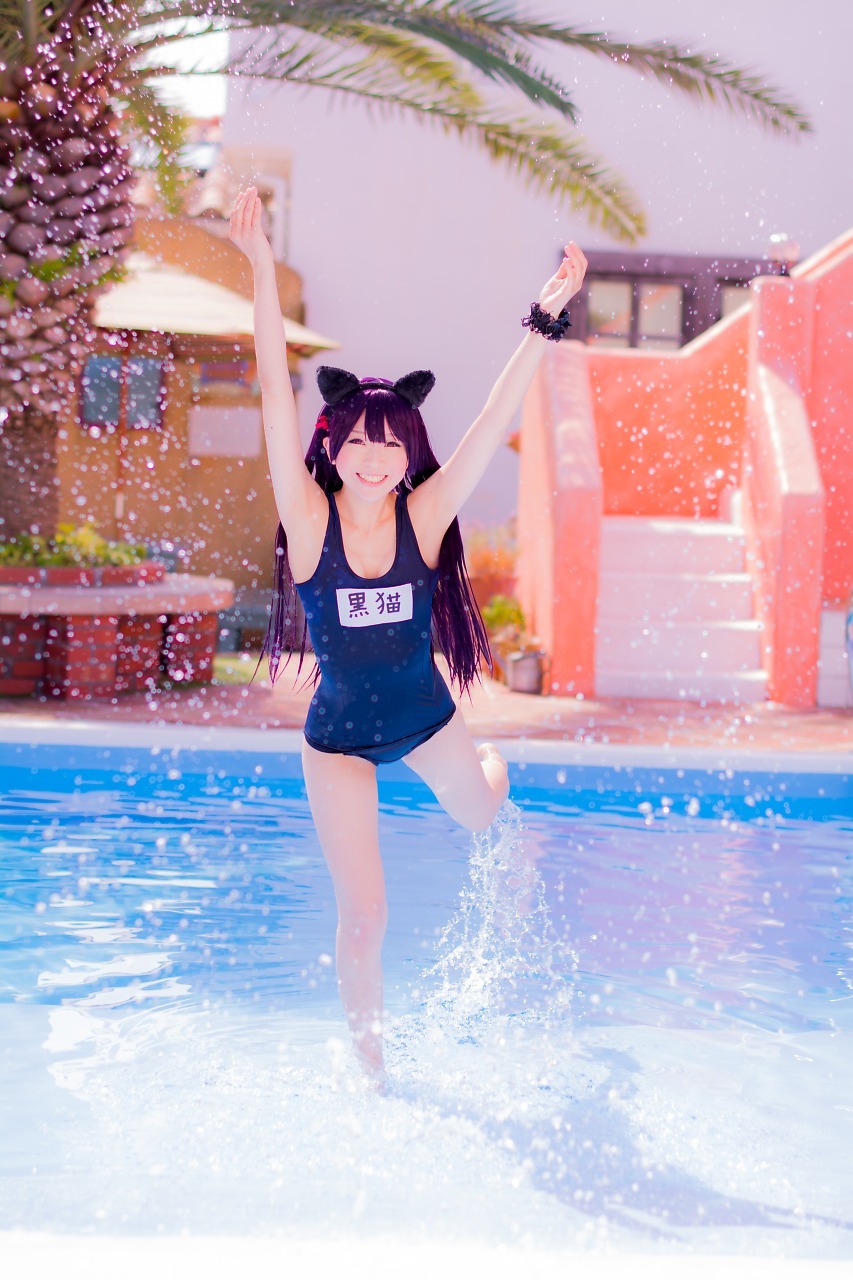 兔玩映画系列 89写真-死库水黑猫