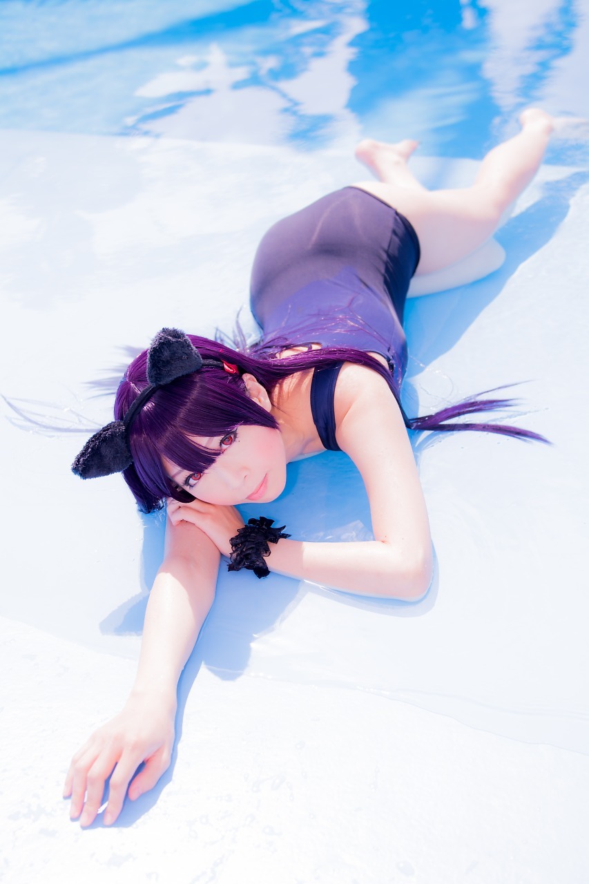 兔玩映画系列 89写真-死库水黑猫