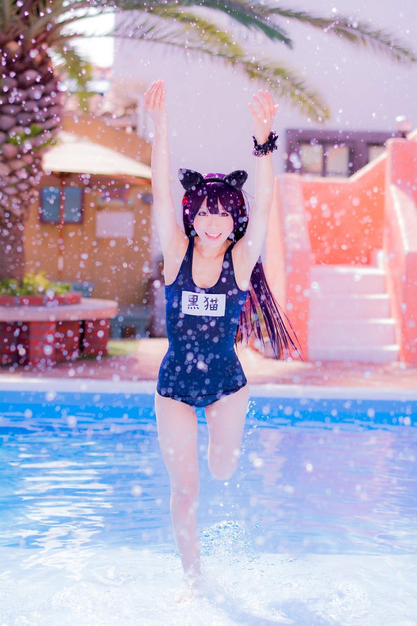 兔玩映画系列 89写真-死库水黑猫