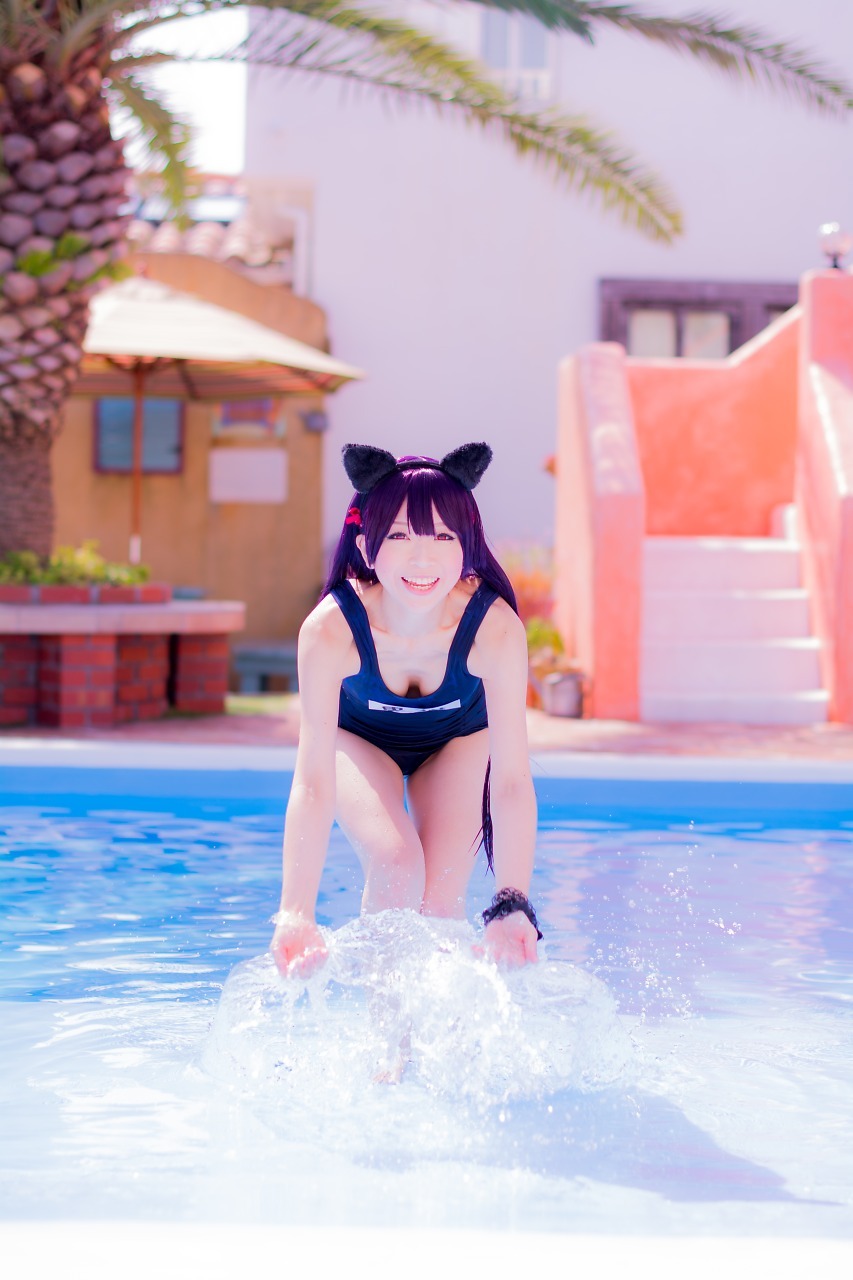 兔玩映画系列 89写真-死库水黑猫