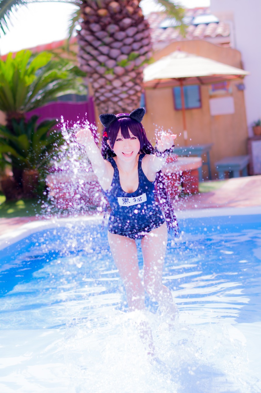 兔玩映画系列 89写真-死库水黑猫