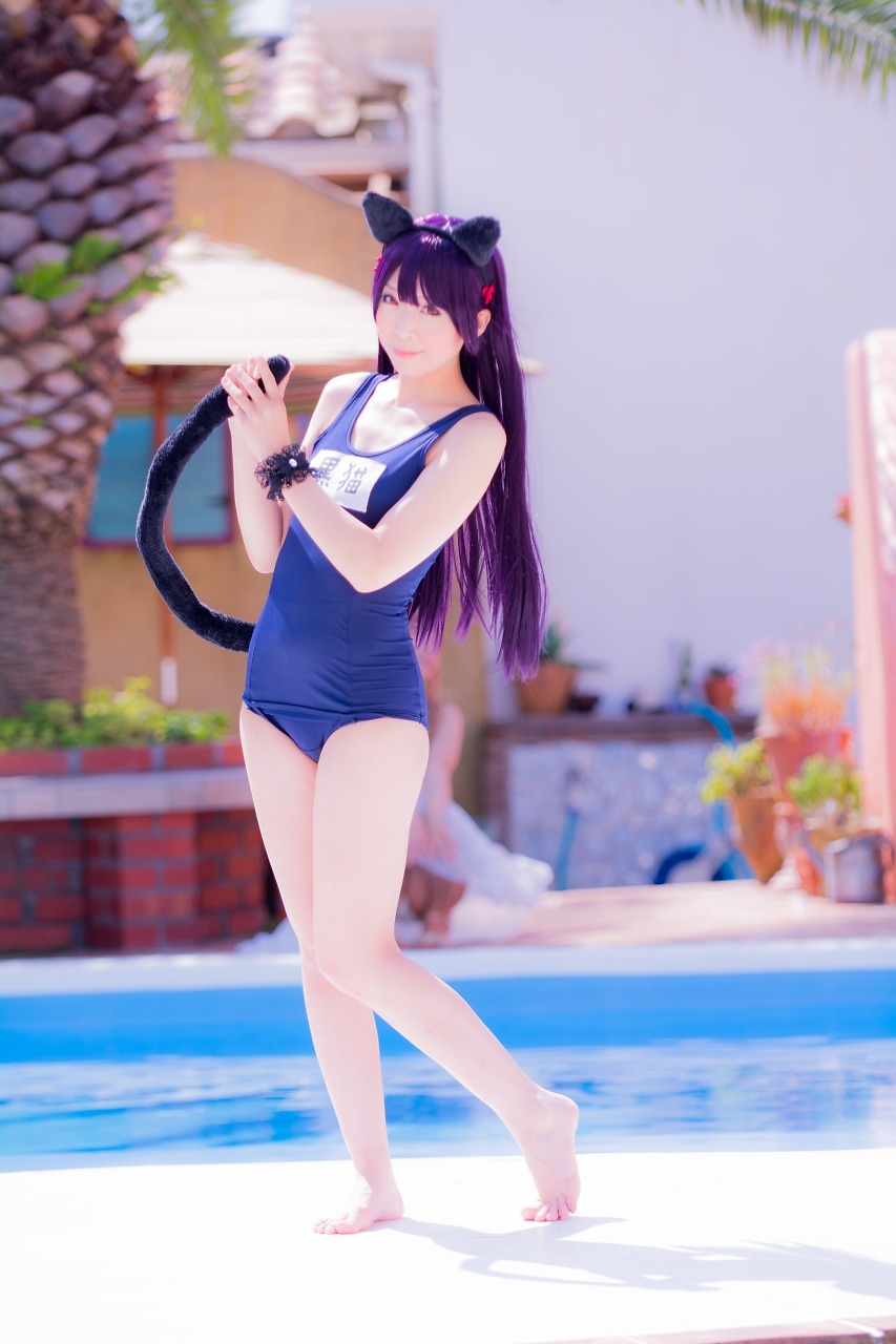 兔玩映画系列 89写真-死库水黑猫