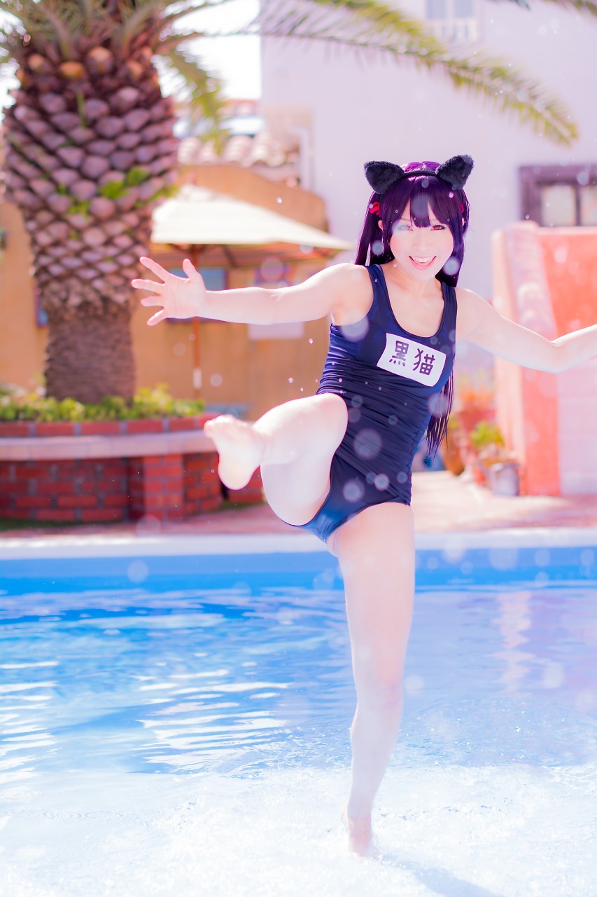 兔玩映画系列 89写真-死库水黑猫