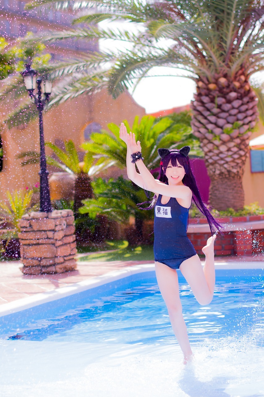 兔玩映画系列 89写真-死库水黑猫