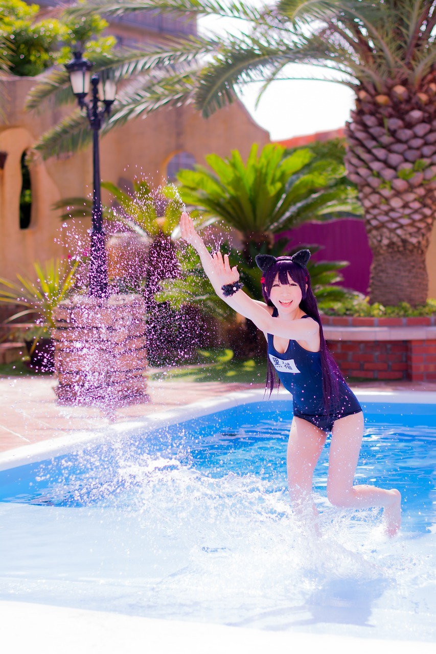 兔玩映画系列 89写真-死库水黑猫