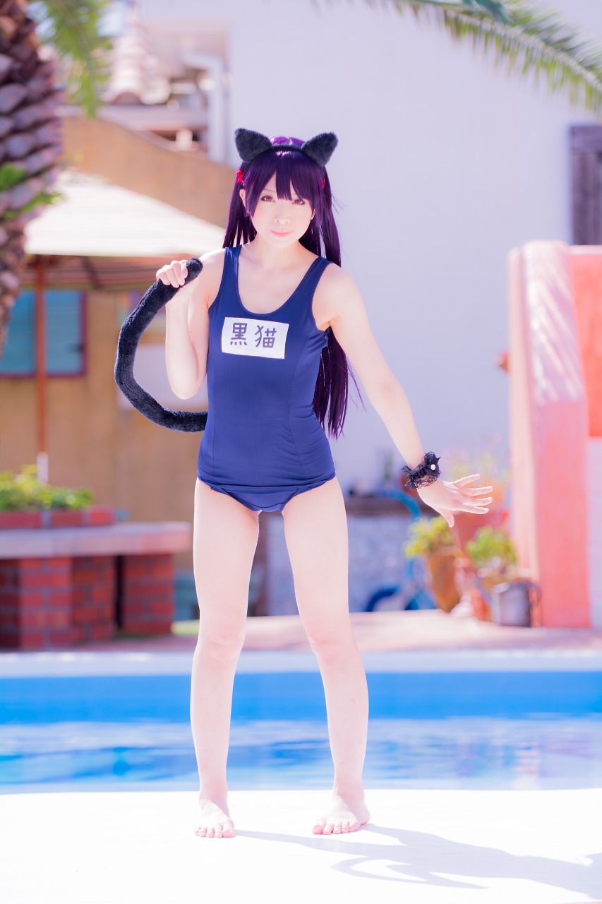 兔玩映画系列 89写真-死库水黑猫