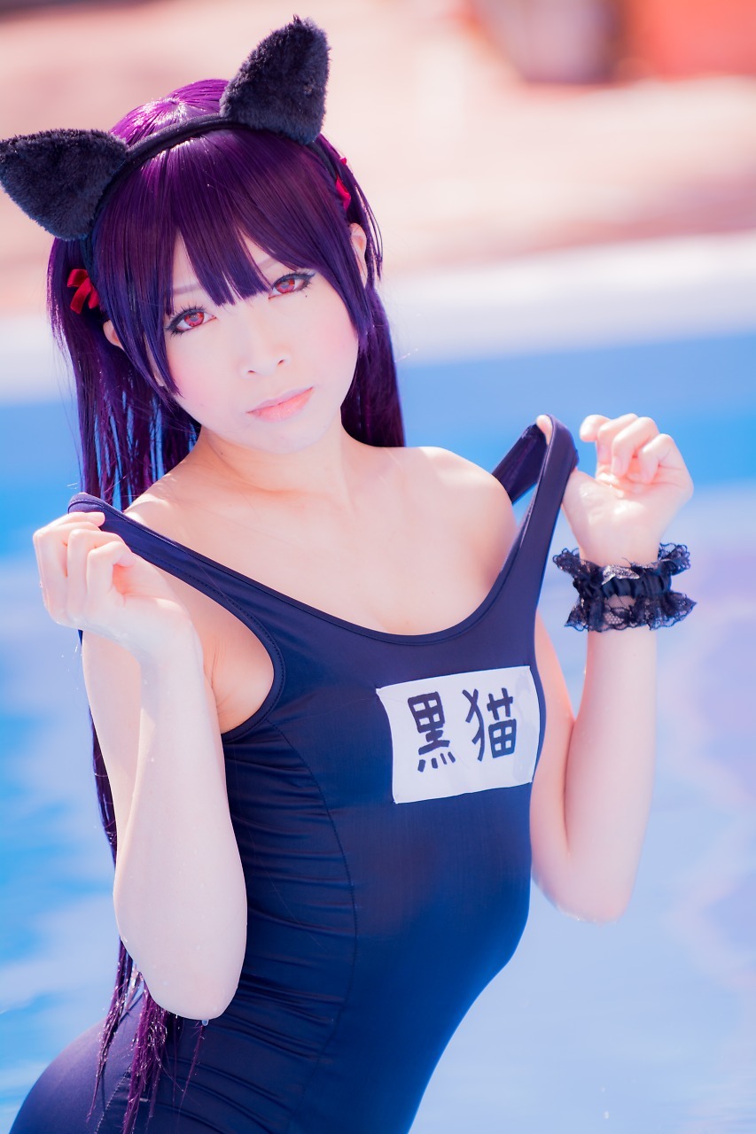 兔玩映画系列 89写真-死库水黑猫