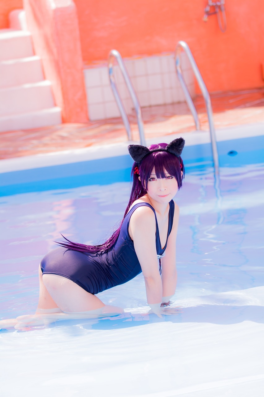 兔玩映画系列 89写真-死库水黑猫