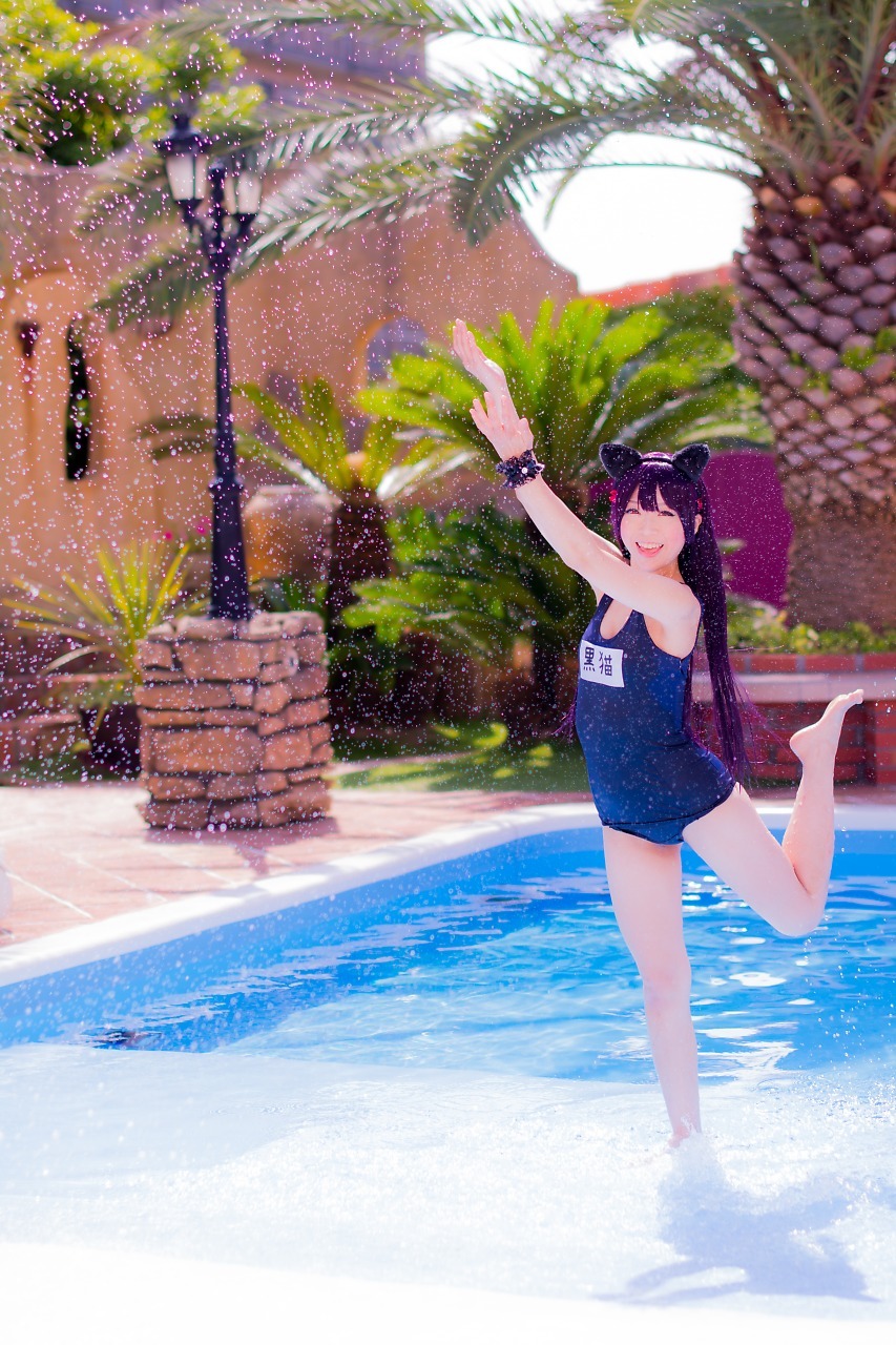 兔玩映画系列 89写真-死库水黑猫