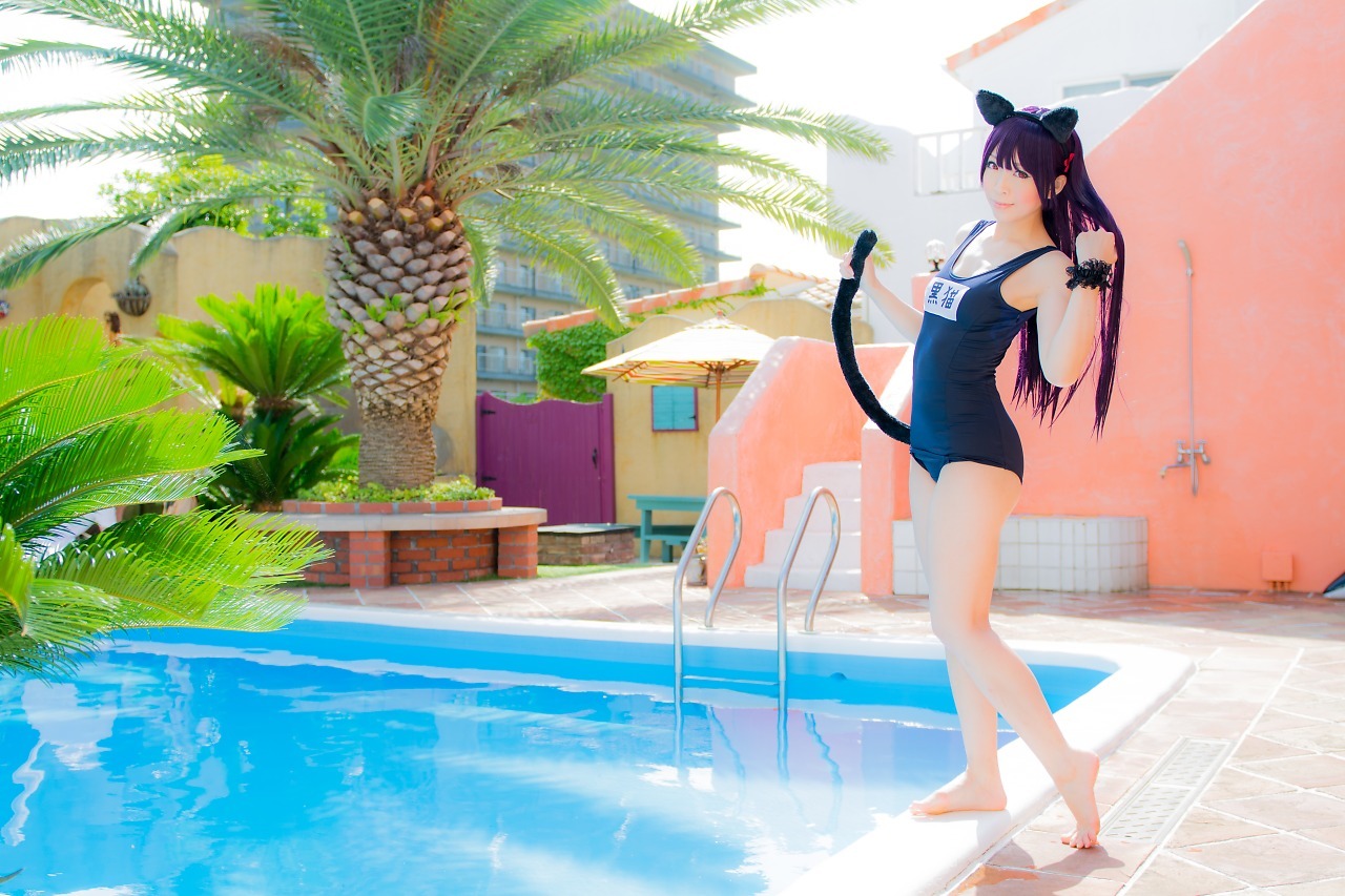 兔玩映画系列 89写真-死库水黑猫