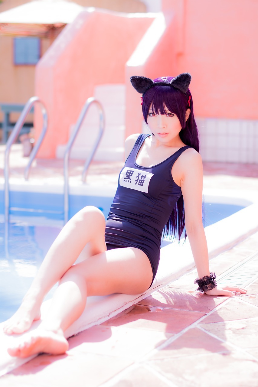 兔玩映画系列 89写真-死库水黑猫