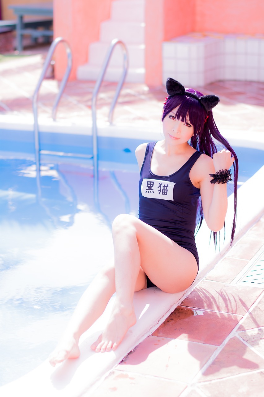 兔玩映画系列 89写真-死库水黑猫