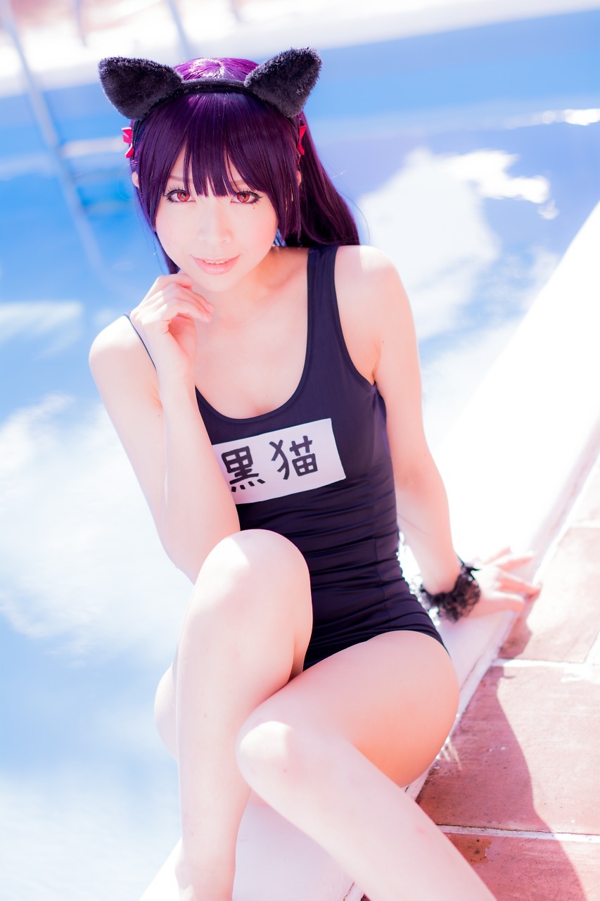 兔玩映画系列 89写真-死库水黑猫