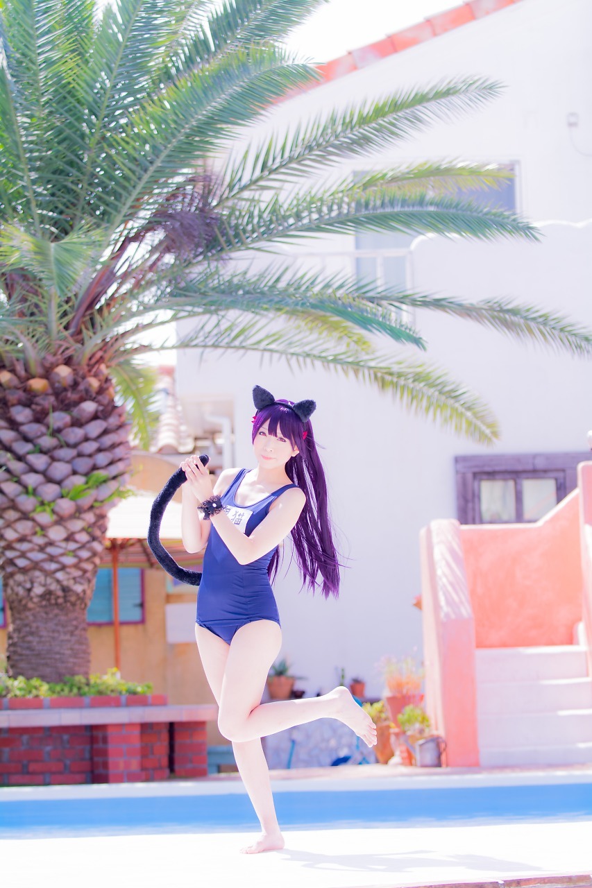 兔玩映画系列 89写真-死库水黑猫