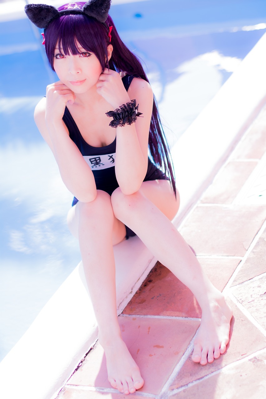 兔玩映画系列 89写真-死库水黑猫