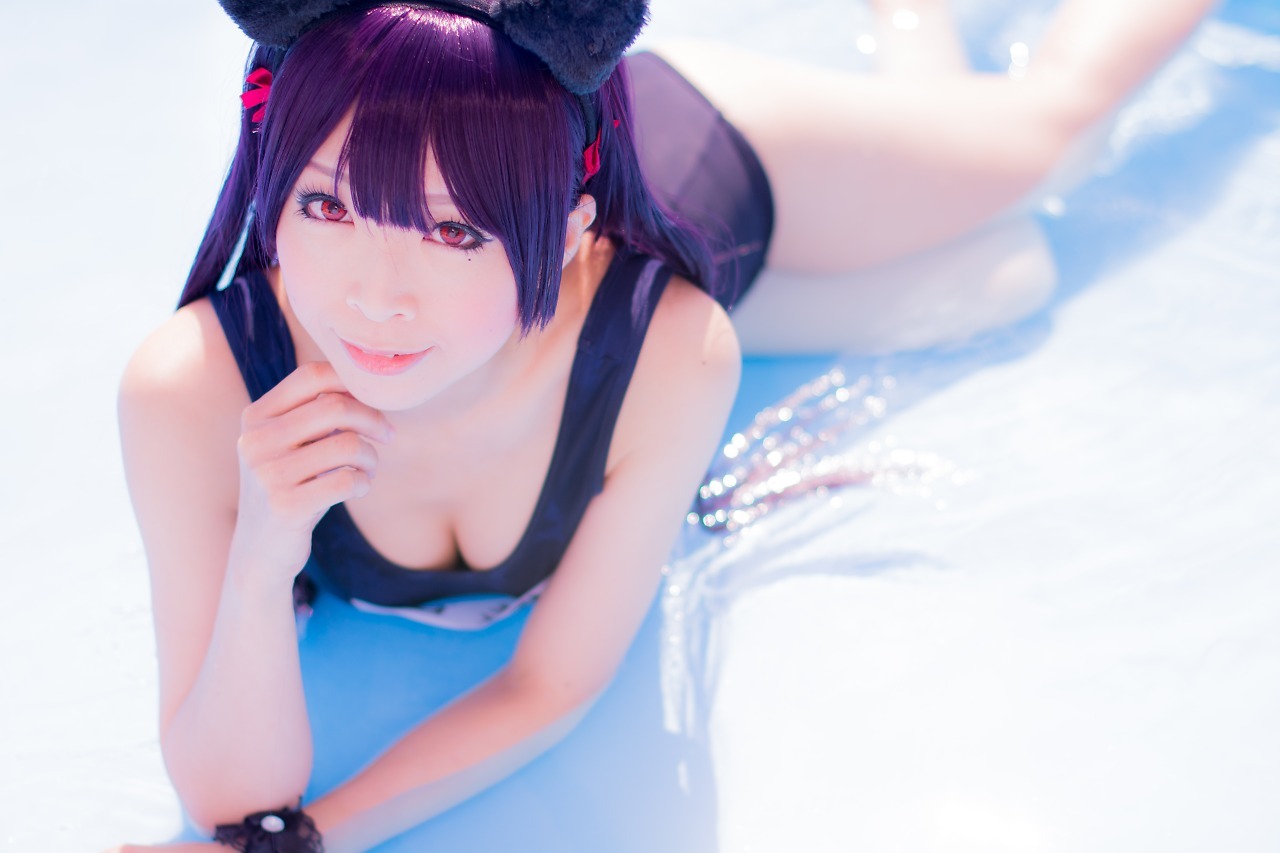 兔玩映画系列 89写真-死库水黑猫