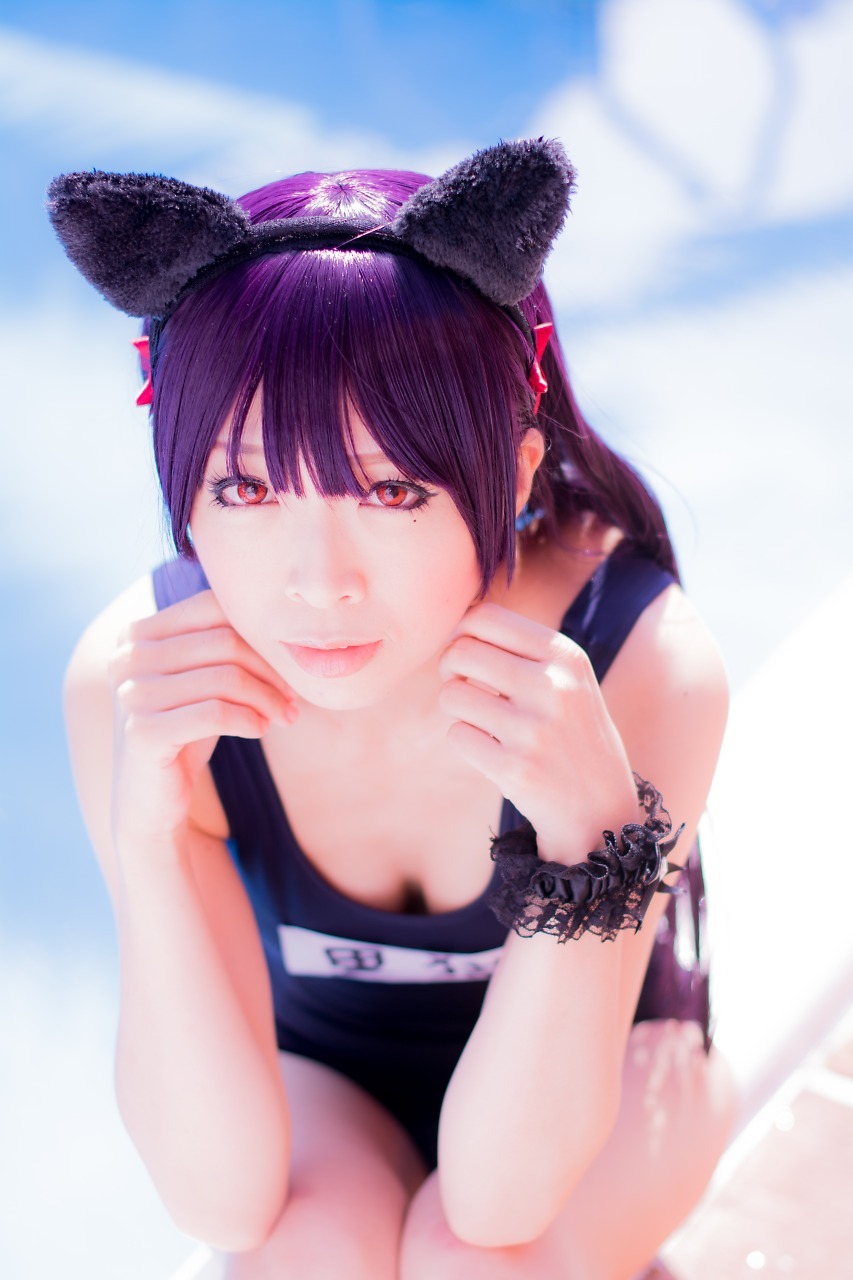 兔玩映画系列 89写真-死库水黑猫