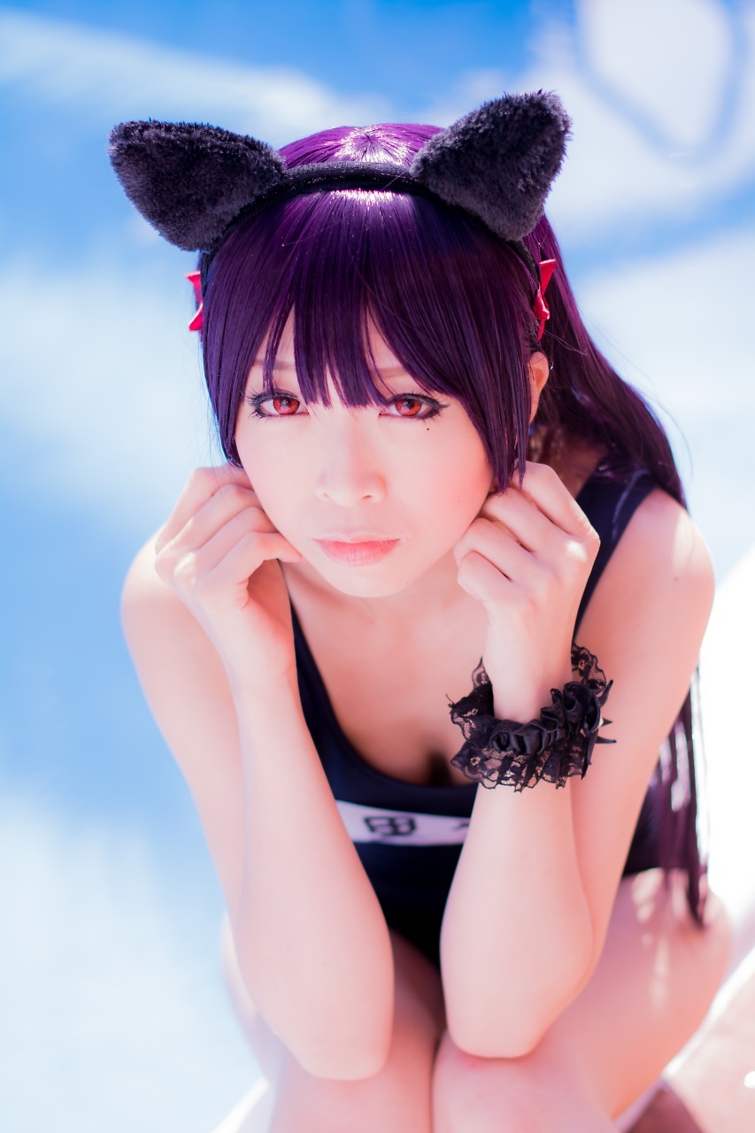 兔玩映画系列 89写真-死库水黑猫