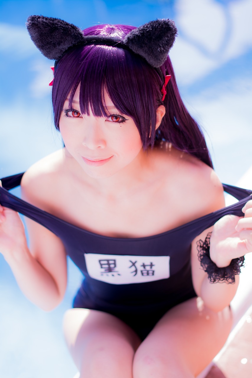 兔玩映画系列 89写真-死库水黑猫