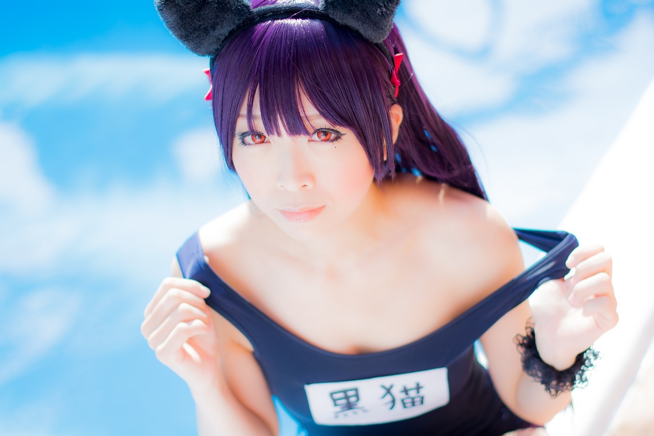 兔玩映画系列 89写真-死库水黑猫