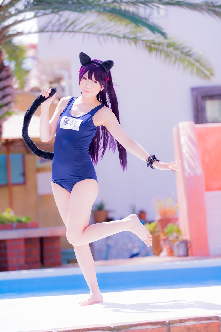 兔玩映画系列 89写真-死库水黑猫