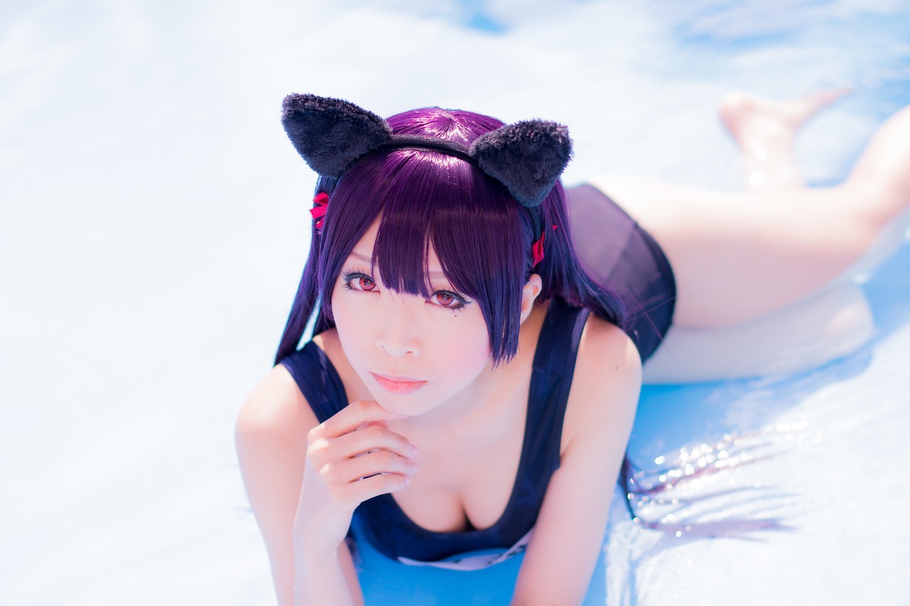 兔玩映画系列 89写真-死库水黑猫