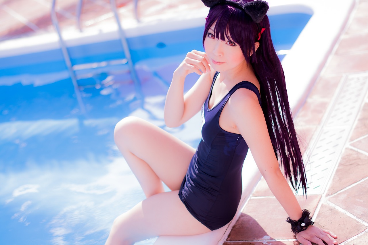 兔玩映画系列 89写真-死库水黑猫