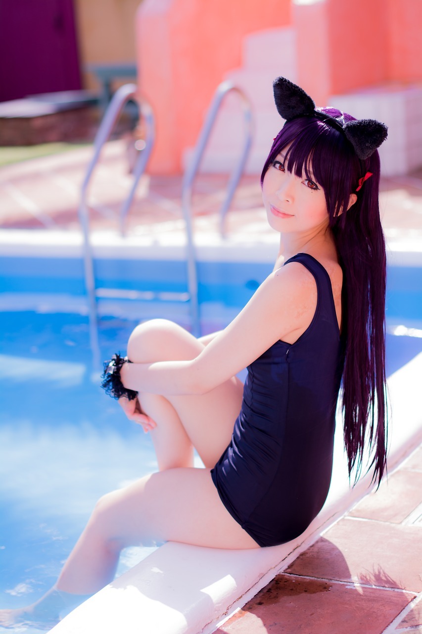 兔玩映画系列 89写真-死库水黑猫