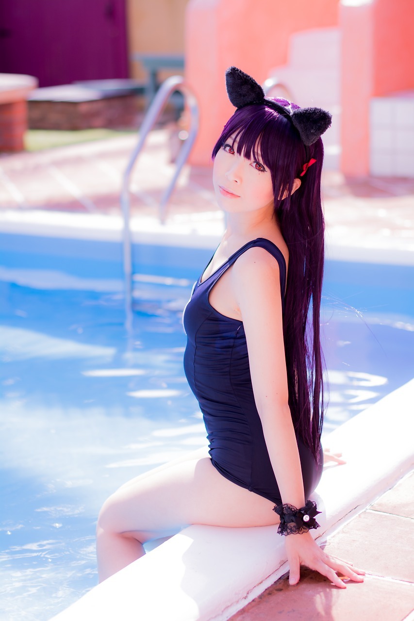 兔玩映画系列 89写真-死库水黑猫