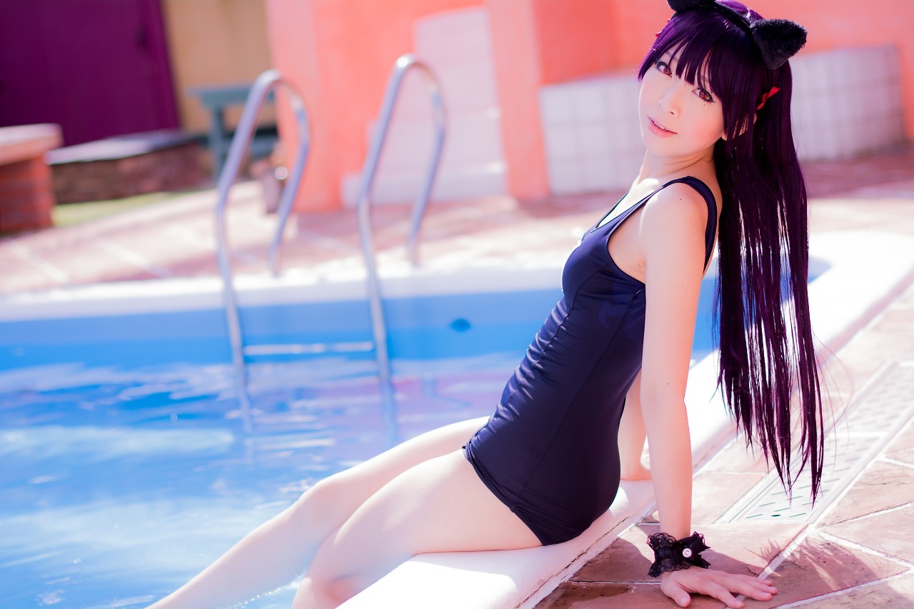 兔玩映画系列 89写真-死库水黑猫