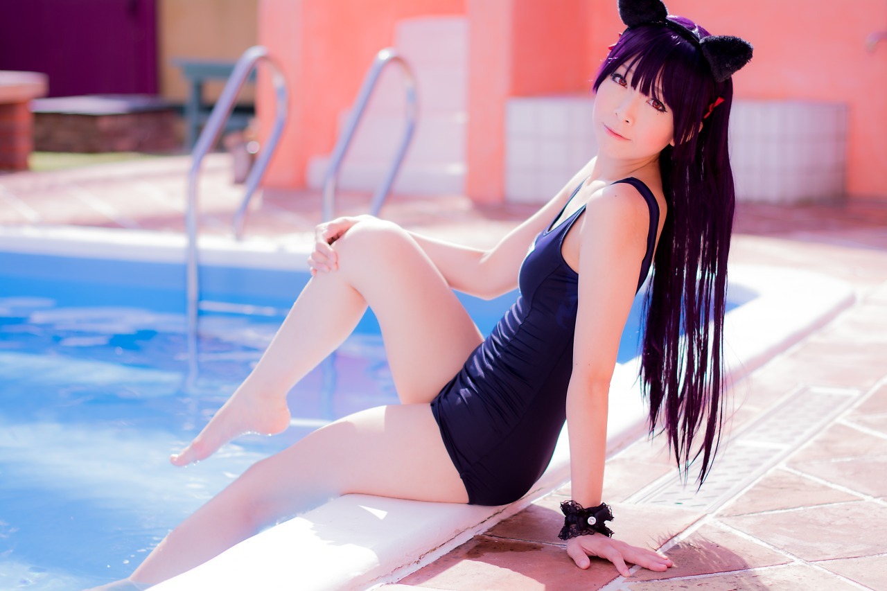 兔玩映画系列 89写真-死库水黑猫