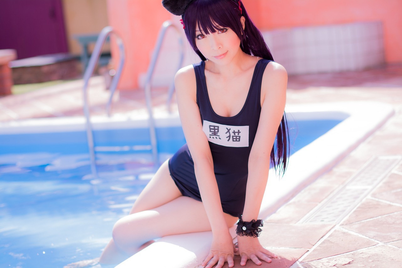 兔玩映画系列 89写真-死库水黑猫