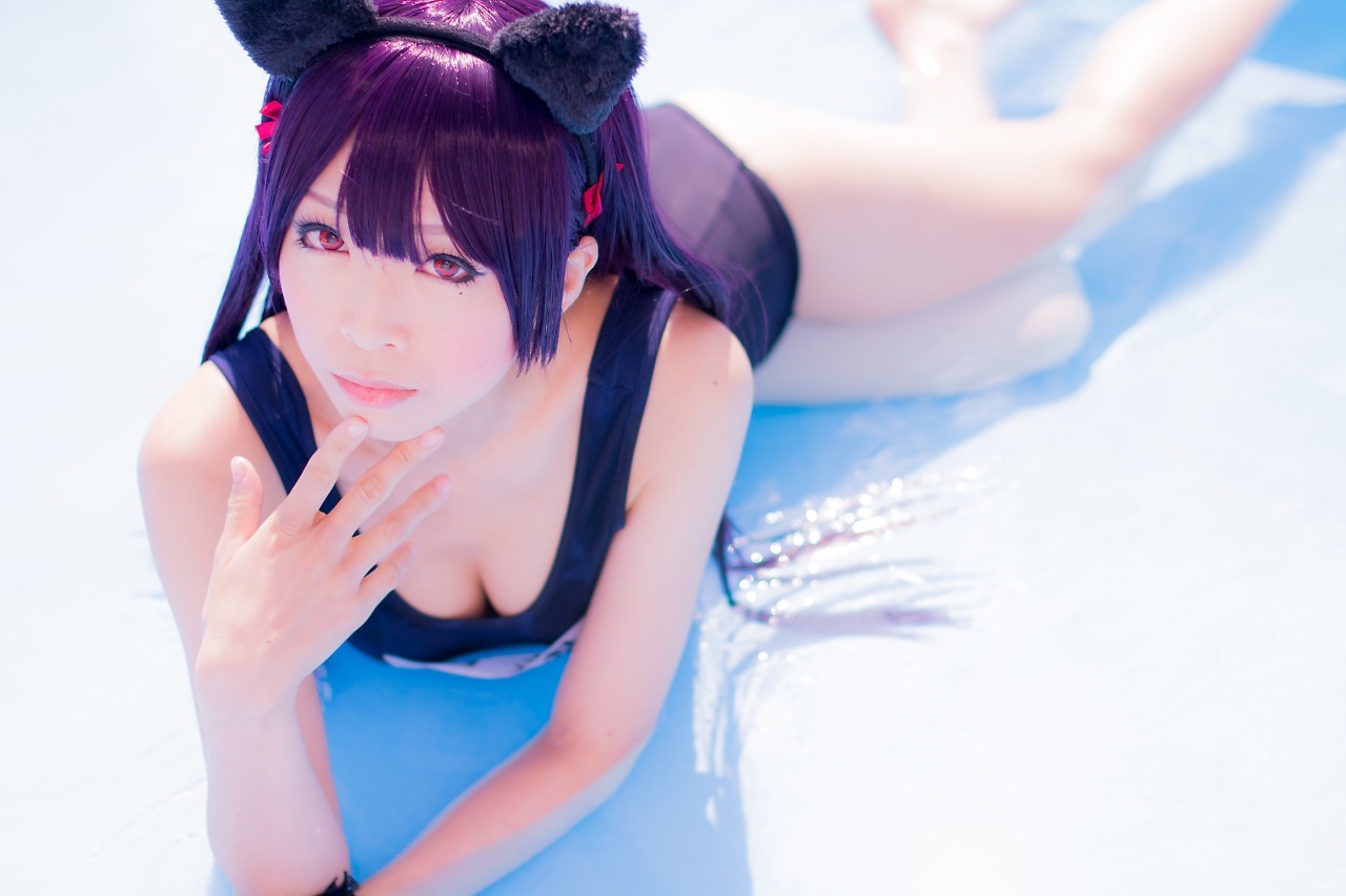 兔玩映画系列 89写真-死库水黑猫