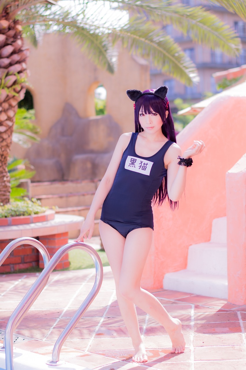 兔玩映画系列 89写真-死库水黑猫