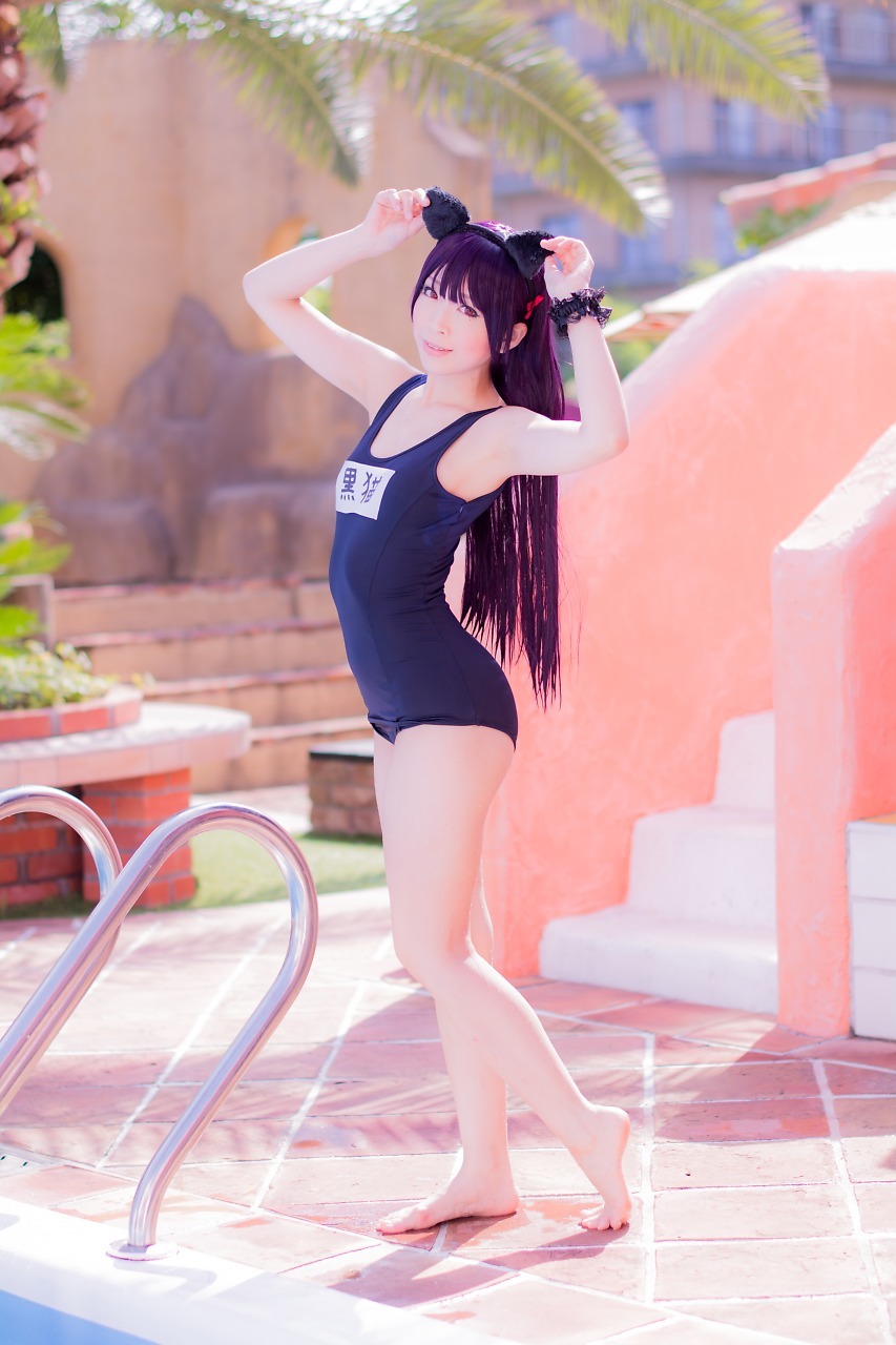 兔玩映画系列 89写真-死库水黑猫