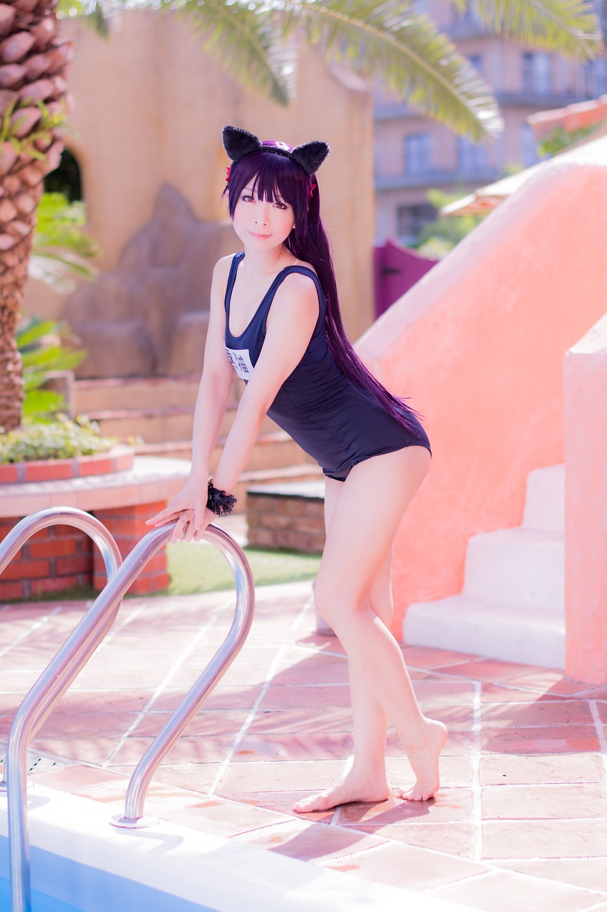 兔玩映画系列 89写真-死库水黑猫