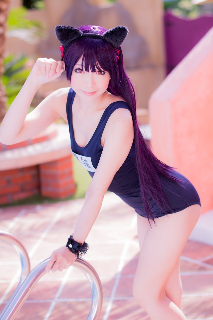 兔玩映画系列 89写真-死库水黑猫