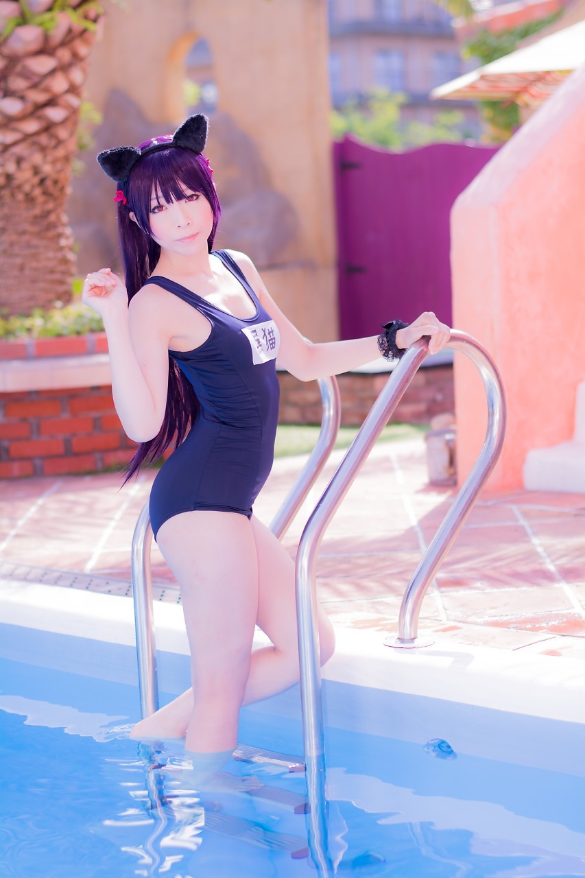 兔玩映画系列 89写真-死库水黑猫