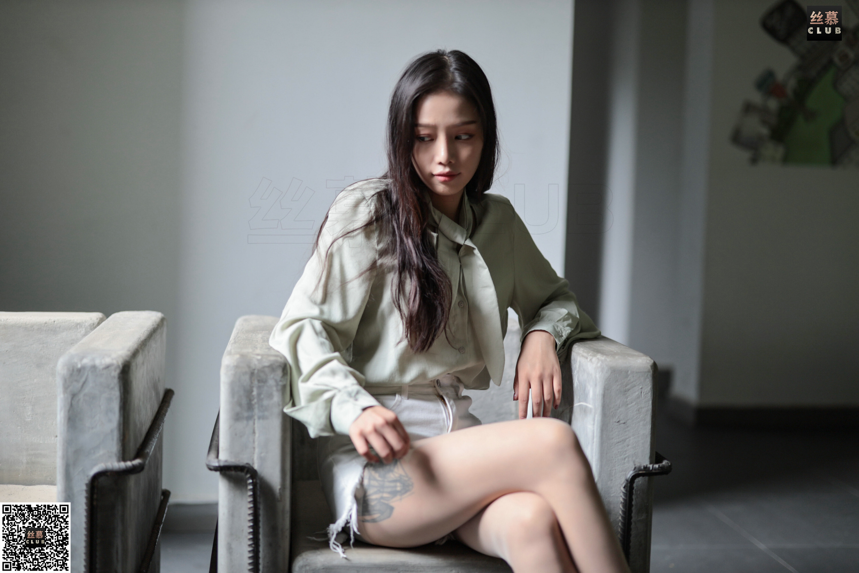 丝慕写真 SM095 小舒淇 – 肉丝女骑手