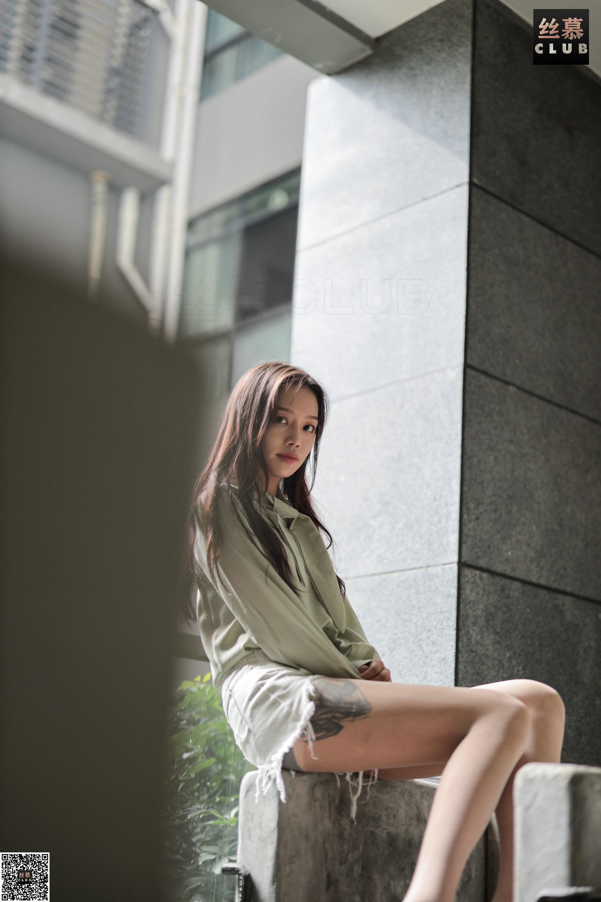 丝慕写真 SM095 小舒淇 – 肉丝女骑手