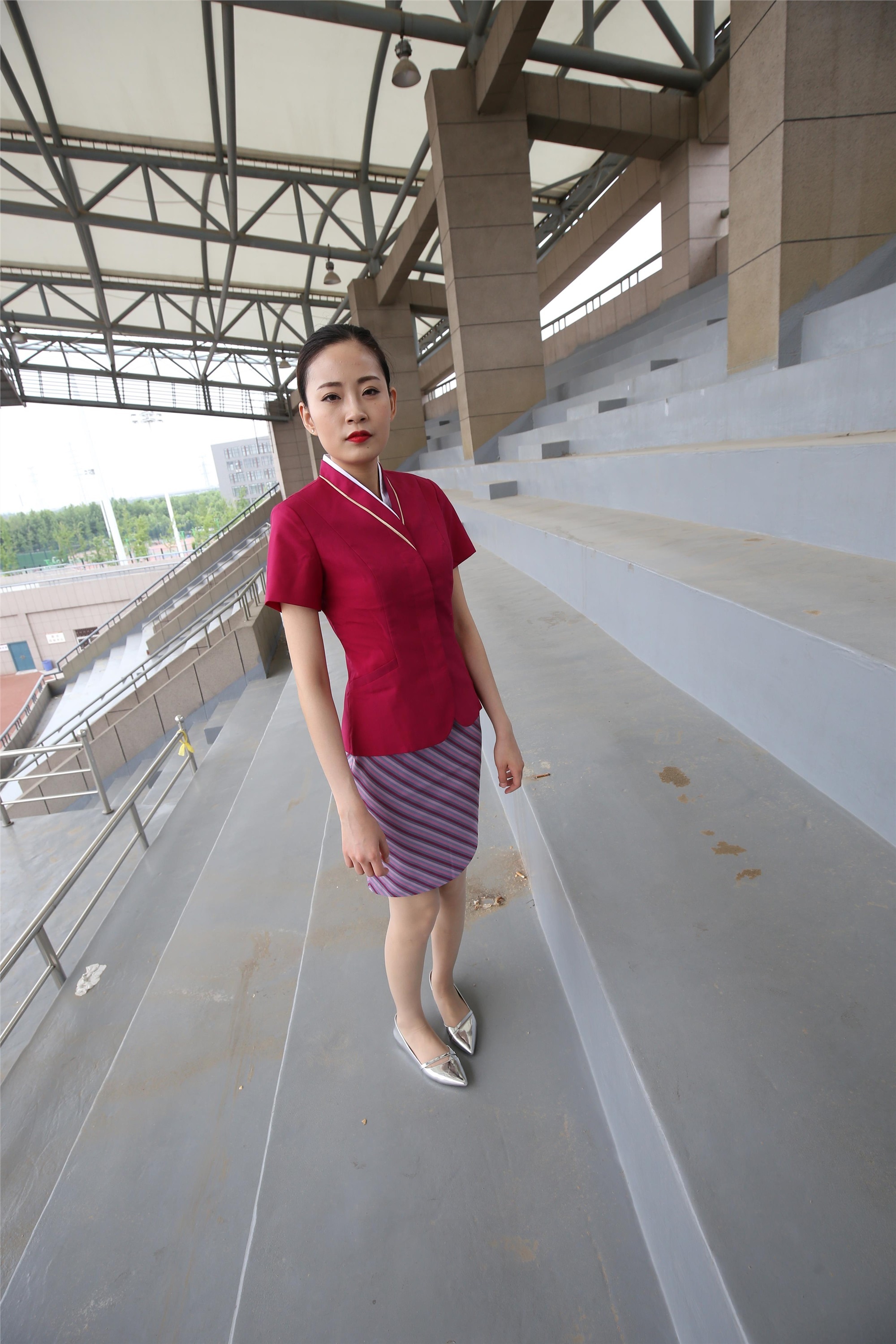 大西瓜美女图片 Z3-4 空姐制服674p2