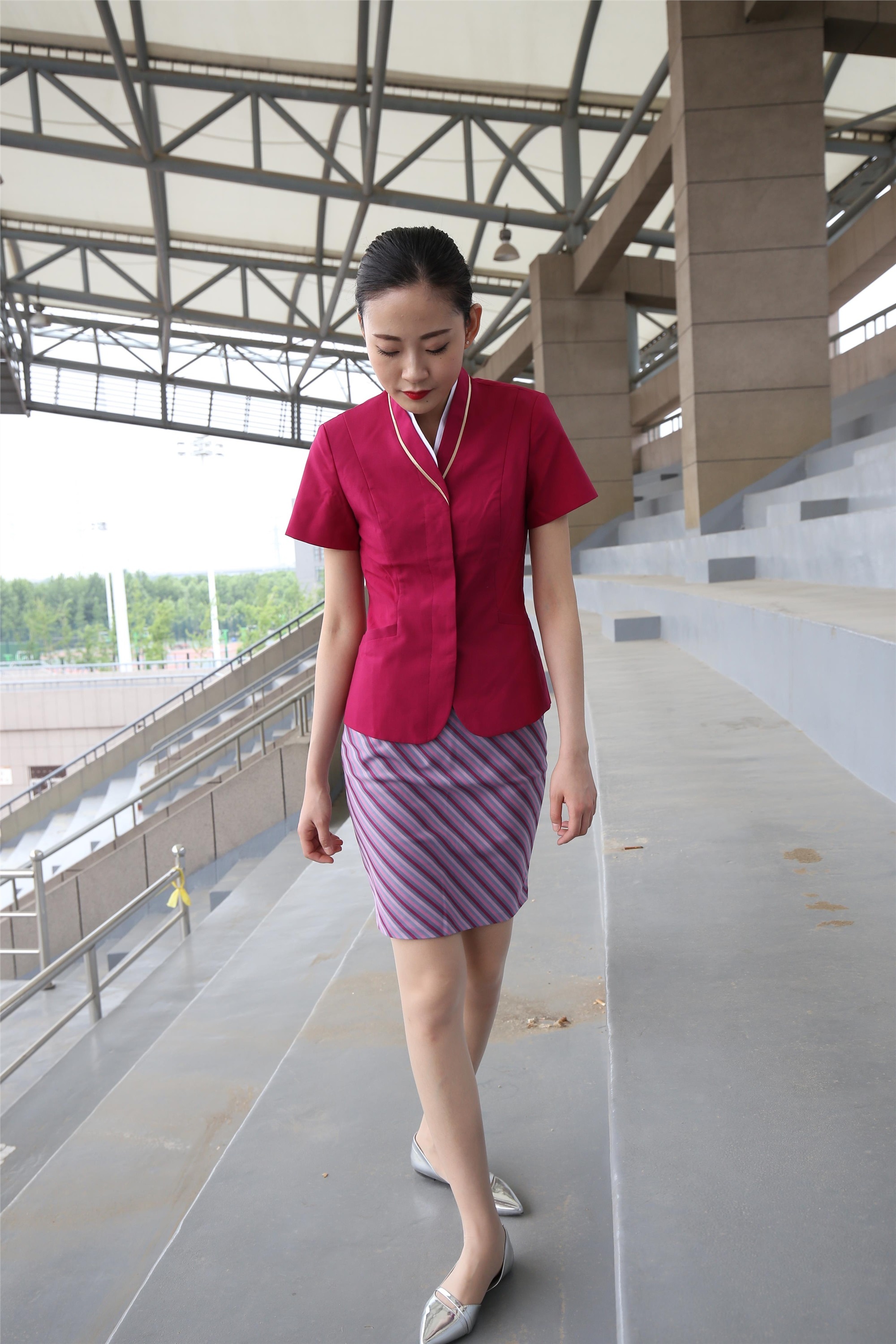 大西瓜美女图片 Z3-4 空姐制服674p2