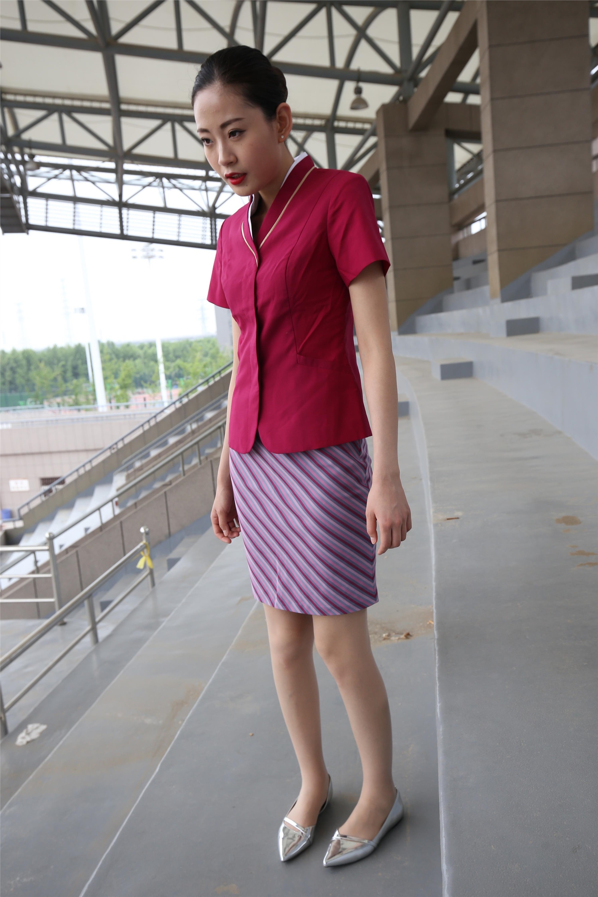 大西瓜美女图片 Z3-4 空姐制服674p2