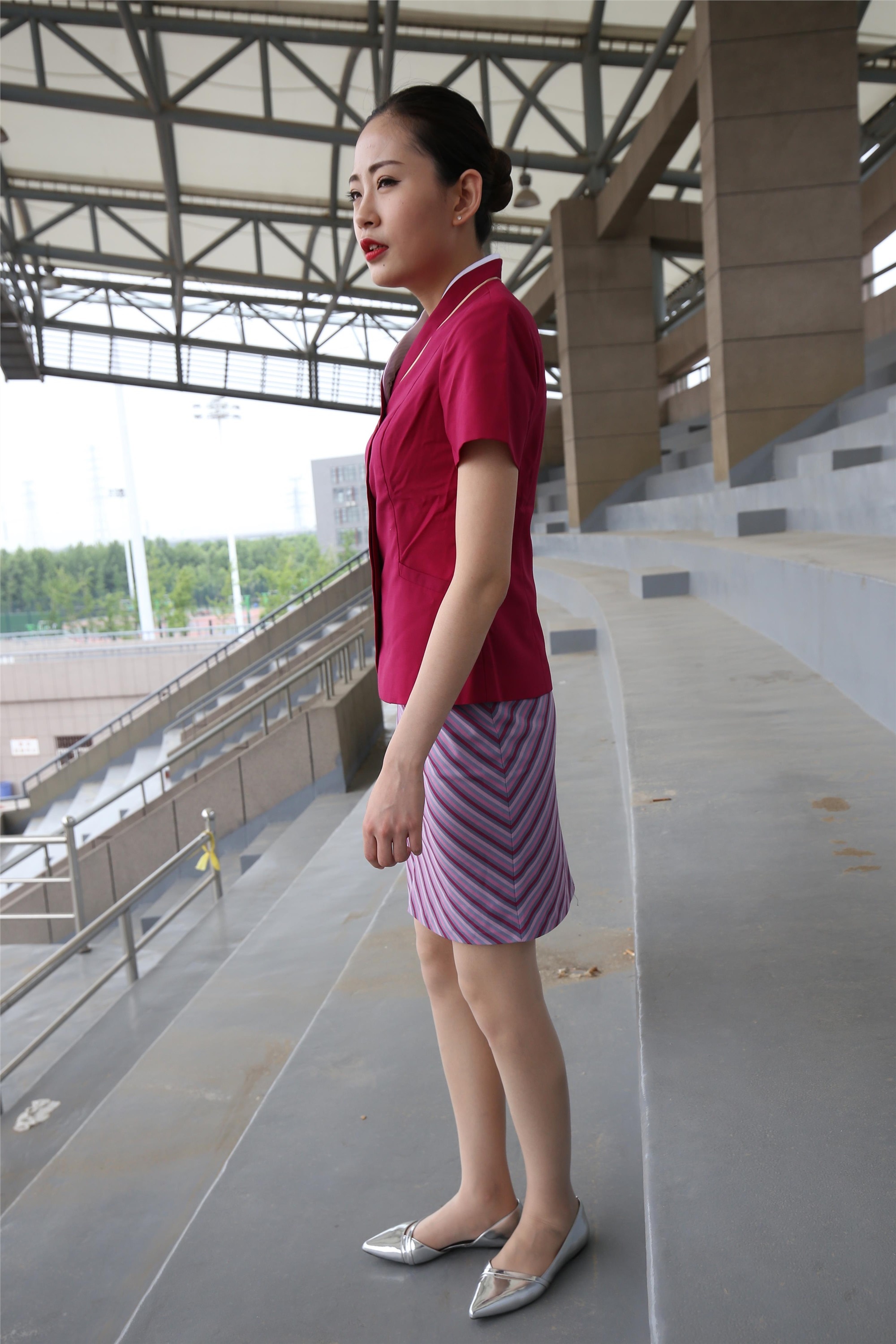 大西瓜美女图片 Z3-4 空姐制服674p2