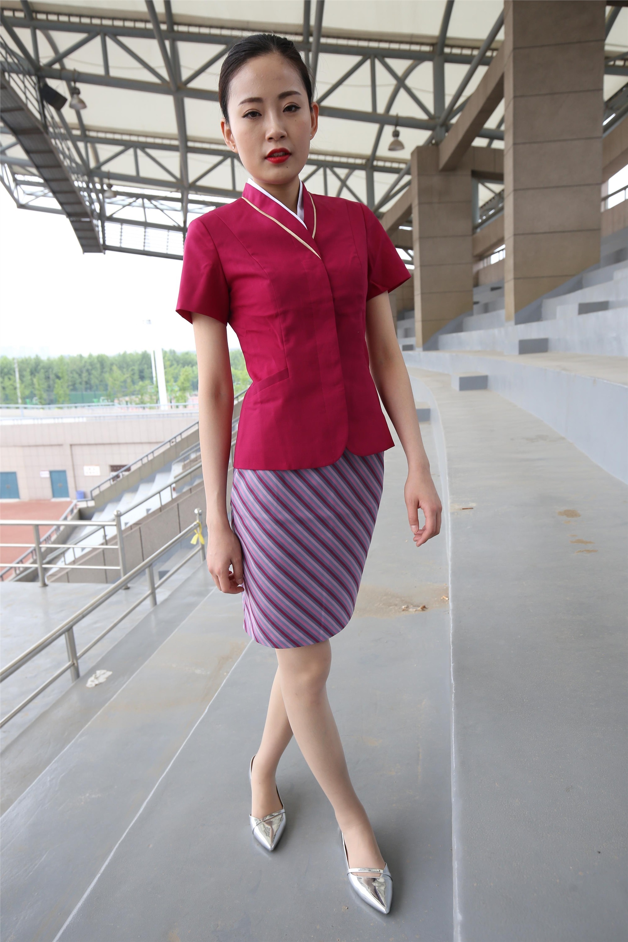 大西瓜美女图片 Z3-4 空姐制服674p2