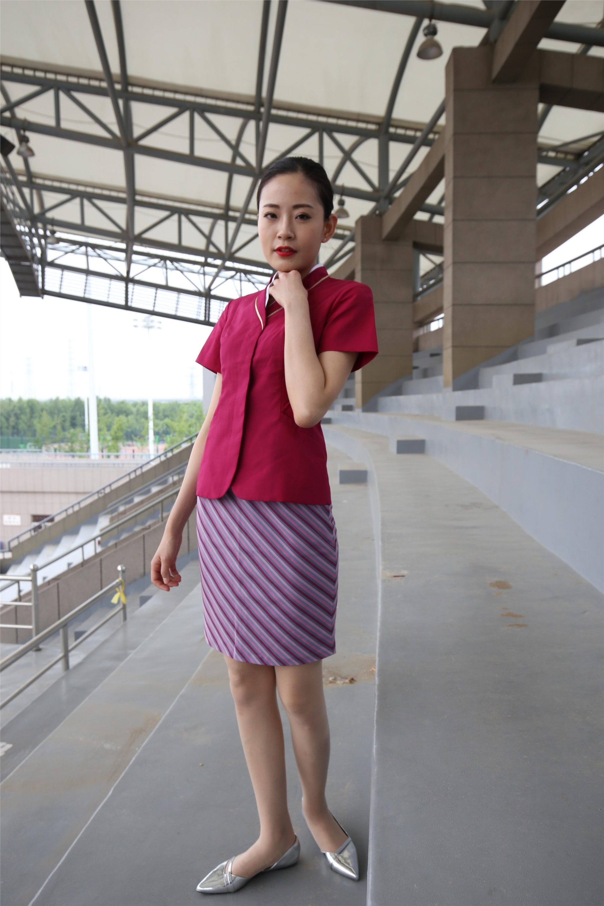 大西瓜美女图片 Z3-4 空姐制服674p2