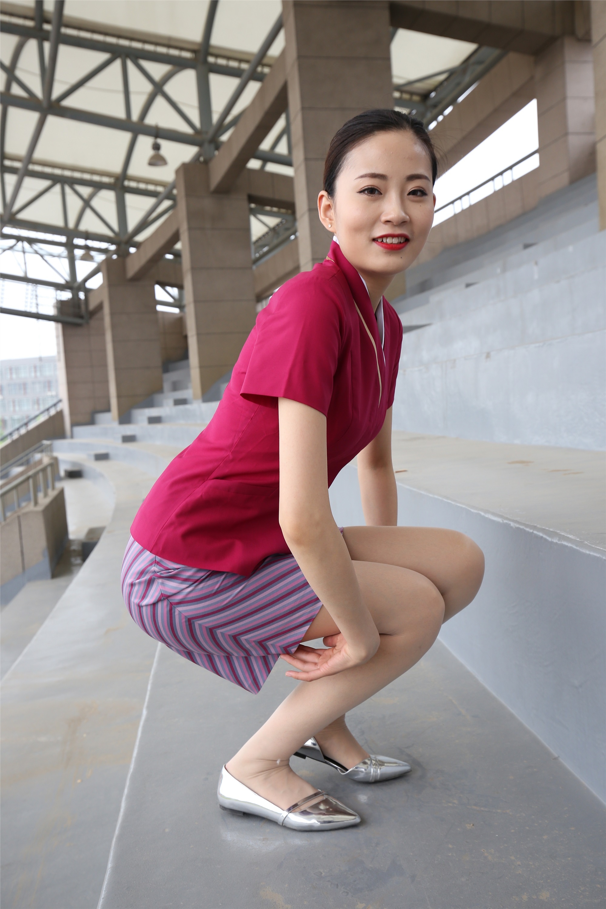 大西瓜美女图片 Z3-4 空姐制服674p2